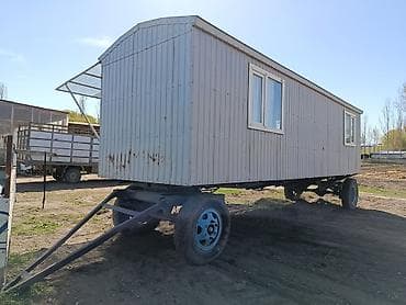 один хоз: Передвижной вагон-дом на колёсах (бытовка/вагончик) Идеален как — 5