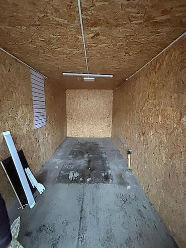 строительные вагоны: Модульный торговый павильон/контейнер с крышей - Планировка: одно — 6