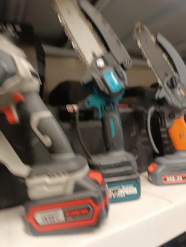 мини вата: Мини-пила Новый, Аккумуляторная, Makita, Цепная — 3