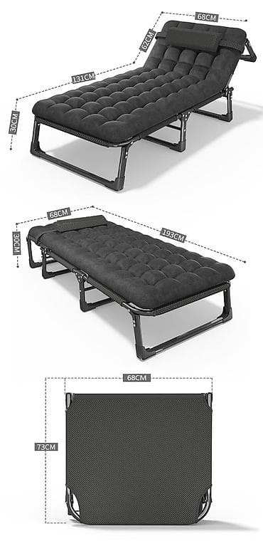 куплю рация: Раскладушка с матрасом. Усиленный и широкий вариант. *Характеристики:* — 8