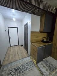 квартира 1 комнат бишкек: 1 бөлмө, Душ кабинасы, Жаздык, жууркан-төшөк каптары, Кондиционер — 5