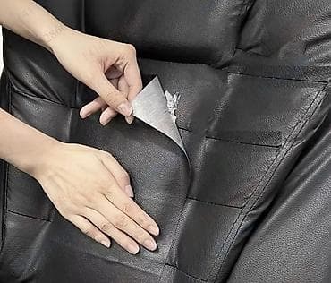 инструмент для кузова: Самоклеящаяся искусственная кожа для ремонта кожаных изделий — 4