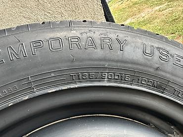 запаска на 16: Хонда Одиссей таблетка Характеристики: - Шина: Dunlop, маркировка — 2