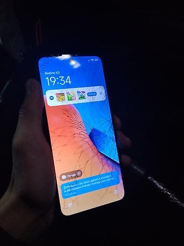 аудио для авто: Redmi, Redmi 12, Б/у, 256 ГБ, цвет - Черный, 2 SIM — 2