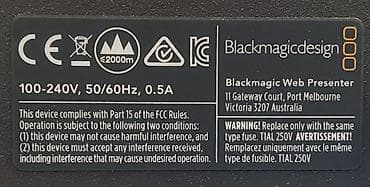 wifi adapter: Blackmagic Web Presenter — аппаратный веб-энкодер/интерфейс для — 4