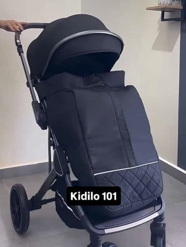 держатель телефона на велосипед: Коляска, цвет - Черный — 3