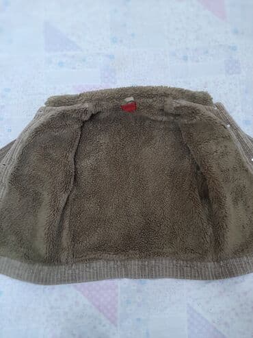 куртка женская xl: Джинсовая куртка, Классическая модель, Зима, С меховой отделкой, M — 5