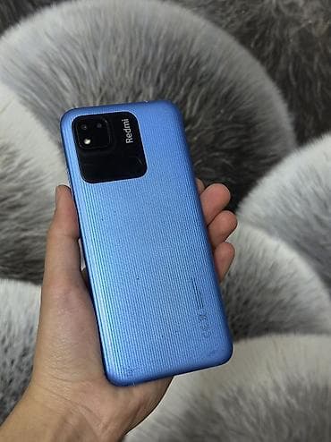 mi store: Redmi, Redmi 10A, Б/у, 64 ГБ, цвет - Синий, 2 SIM — 2