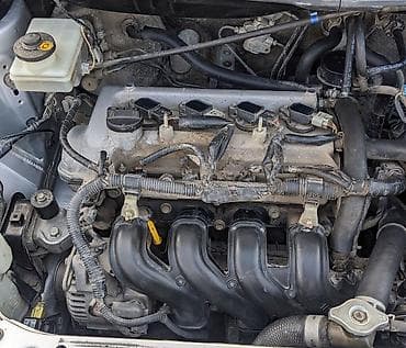 4a fe: Бензиновый мотор Toyota 2003 г., 1.5 л, Б/у, Оригинал, Япония — 5