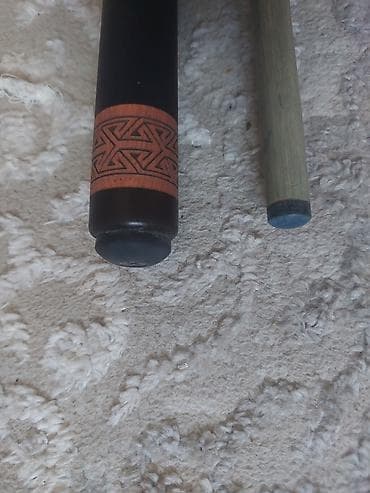 Бильярдный кий разборный (2 части) - Тип: двухсоставной кий с