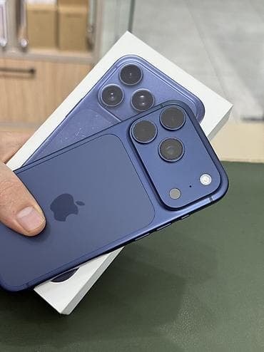 samsung fold: IPhone 17 Pro, Б/у, 256 ГБ, Синий, Коробка, 100 % — 2