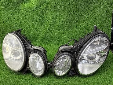 мерседес 210 фара: Комплект передних фар Mercedes-Benz Оригинал — 1