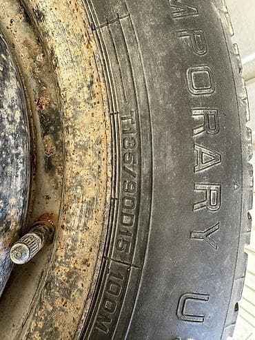 Транспорт: Колеса в сборе 135 / 70 / R 15, Запаска, Легковые, Железные, отверстий - 5 — 3
