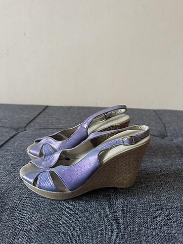 босоножки на платформе: Босоножки на танкетке - Модель: открытые босоножки с — 3