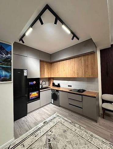 kant flat: 2 комнаты, 55 м², Элитка, 13 этаж, Дизайнерский ремонт — 3