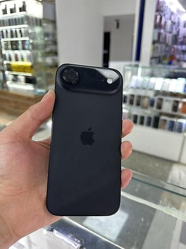 iphone air: IPhone Air, 256 ГБ, Черный, Защитное стекло, Коробка, Чехол, В рассрочку, 96 % — 2
