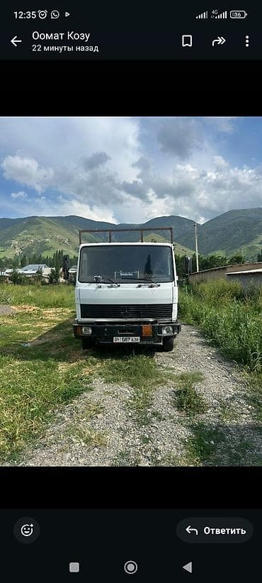 Грузовик, Mercedes-Benz, Стандарт, 6 т, Б/у at lalafo.kg Грузовик, Mercedes-Benz, Стандарт, 6 т, Б/у