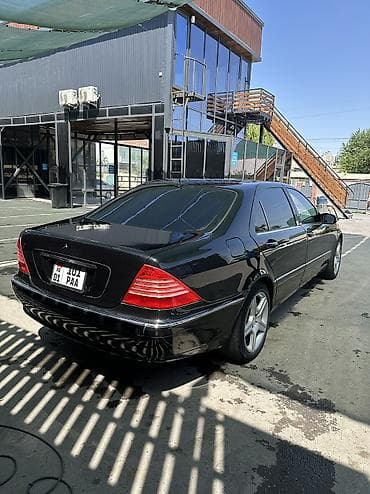 машина мерс с: Mercedes-Benz S-Class: 2003 г., 5 л, Автомат, Бензин, Седан — 10