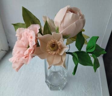 продаю пекарния: Принимаю заказы на изготовление цветов из сахарной пасты для — 2