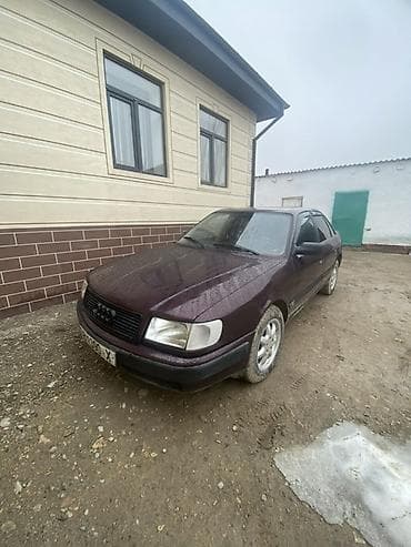 Транспорт: Audi 100: 1993 г., Кол менен иштөөчү, Бензин, Седан — 4