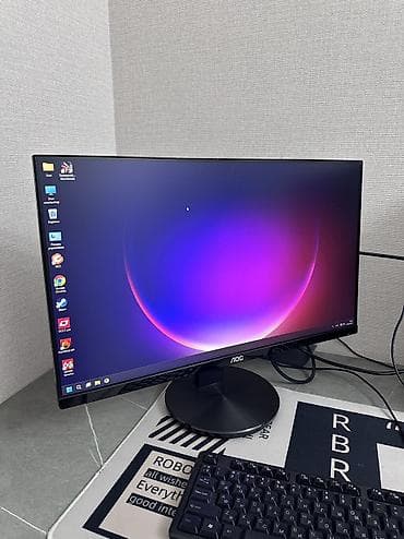 Мониторы: Монитор, AOC, Б/у, LED, 23" - 24" — 4