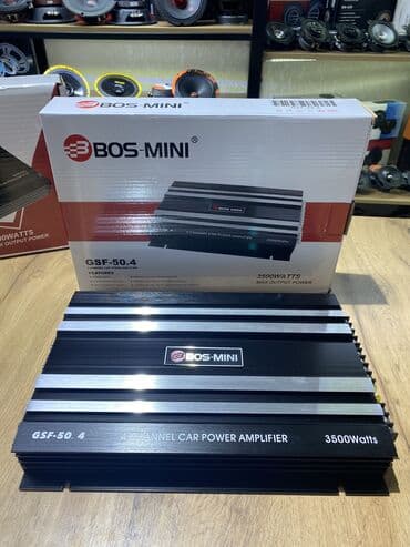 усилитель для самбуфера: Усилители 4х канальные! Фирма Bos Mini. Фирменный китай, хорошего — 4