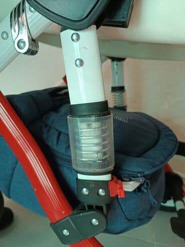 прогулочные коляски cam: Коляска, цвет - Голубой, Б/у — 19