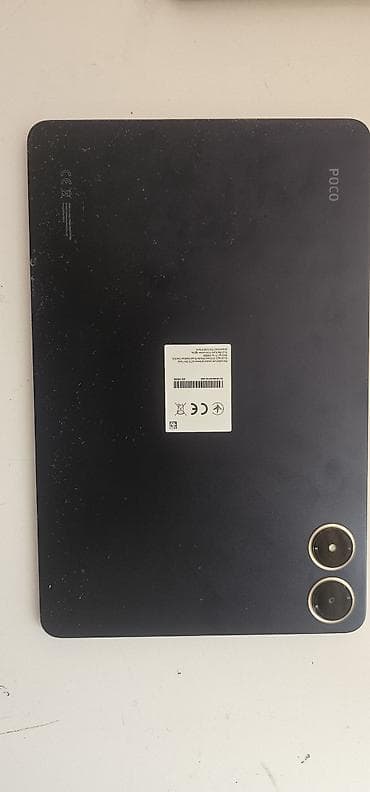 Планшеты: Планшет, Poco, память 256 ГБ, 4G (LTE), Б/у, Классический цвет - Черный — 6