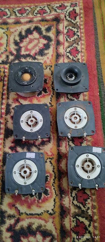 Продаю вч динамики 3шт рабочие 3шт нет цена 1000 сом за 3пары вч at lalafo.kg Продаю вч динамики 3шт рабочие 3шт нет цена 1000 сом за 3пары вч