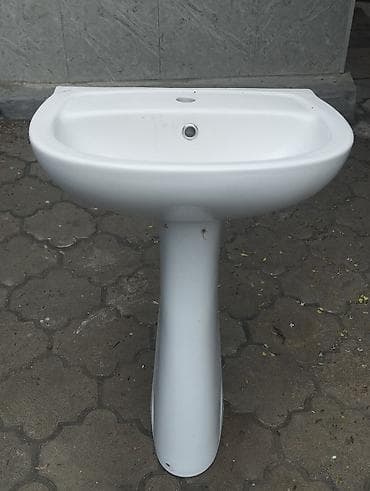 Раковина для ванной, Особенности: Глянцевое, Овальная форма, Материал: Керамика