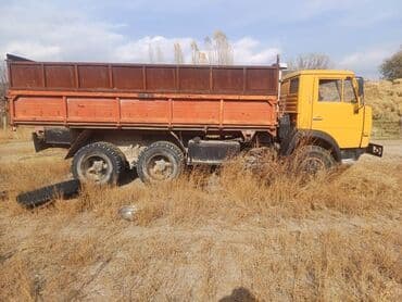 цены на строительные работы в бишкеке 2022 год: КАМАЗ самосвал, трехосный (6x4) - Марка/модель: КАМАЗ серии 5510/5511 — 3