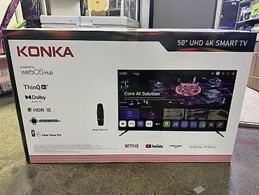 Телевизор KONKA 50" UHD 4K Smart TV - Диагональ: 50 дюймов -