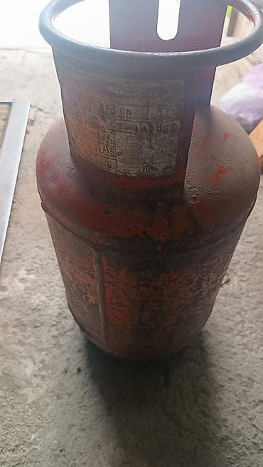бутан: Бытовой газовый баллон, Наполнение: Пропан, Б/у, В розницу — 1