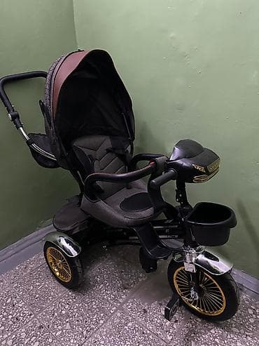 велосипед трюковой: Детское велосипед-коляска (абсолютно новое). - 3-колесный велосипед - — 1