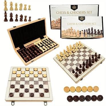 Игрушки: Деревянные шахматы Цена: от 1850 до 5300 сом Размеры доски, 30, 39 — 7