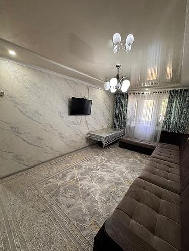 osh flats: 2 комнаты, 48 м², 103 серия, 2 этаж, Евроремонт — 6