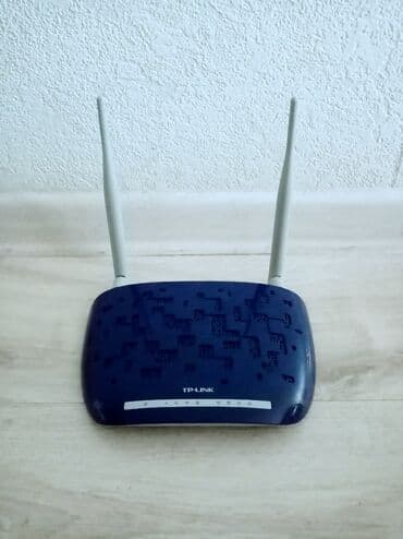 адсл роутер: ADSL2+ Wi-fi Jet/Кыргызтелеком Tp-link TD-W8960N v6, отличное — 1