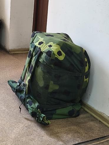 военный полатка: Палатка двухслойная походная камуфляжная (шестигранная) - — 1