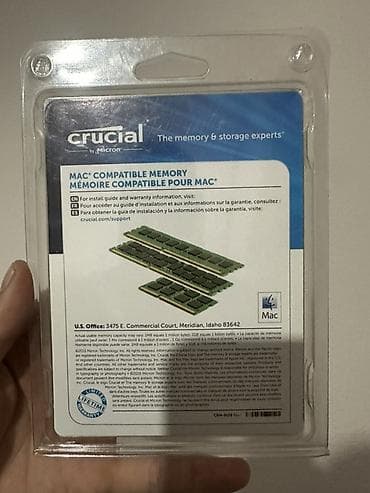 sodimm ddr4: Оперативная память, Crucial, 16 ГБ, DDR3, 1333 МГц, Для ноутбука — 2