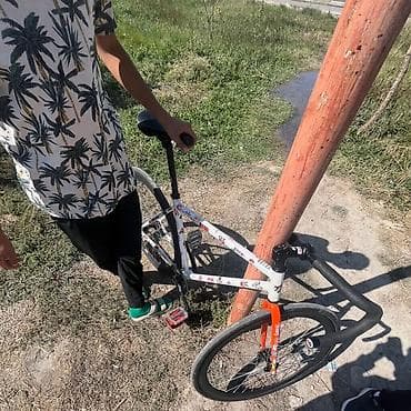 speedone frame: Фикс-байк/треκовый велосипед с прямым приводом (single-speed, без — 3