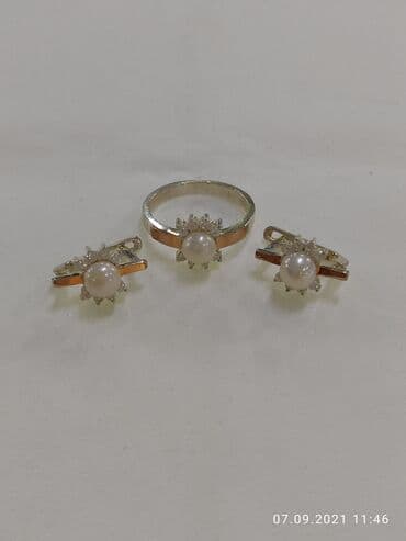 набор пандора: Набор Жемчуг Серебро покрыто золотом пробы 925 Качество отличное не — 2