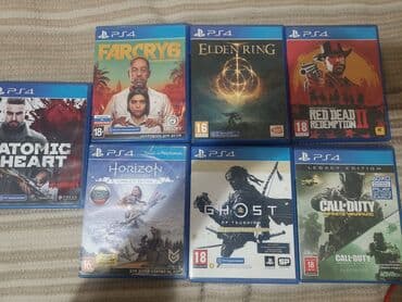 плейстейшен 3 цена в бишкеке: В набор входят: - Признак Цусимы 2200 сом - Call of Duty: Infinite — 1