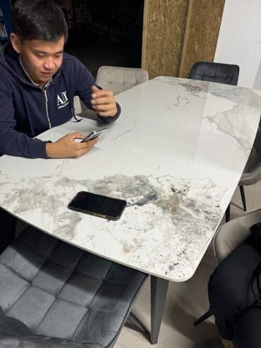 диваны для кафе и ресторанов: Стул для кухни, Другой материал, цвет - Серый — 32