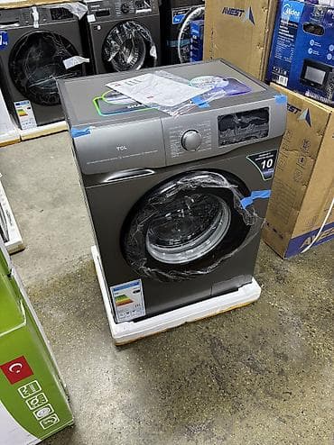 Стиральные машины: Стиральная машина автомат TCL, Новый, До 6 кг, Компактная, узкая — 3