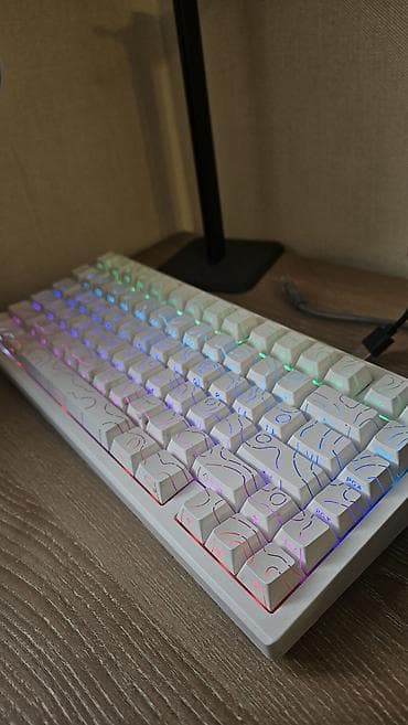 mx keys: Клавиатура, Механикалык, Зымдуу туташтыруу, Өлчөмү: 60% — 1