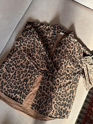 leopard 7: Рубашка/легкая куртка с леопардовым принтом - Бренд: BELLE COSE - — 2