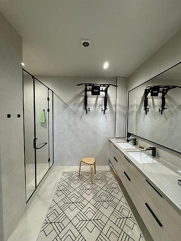Недвижимость: 5 и более комнат, 170 м², Асанбай мкр Элитка, 12 этаж, Дизайнерский ремонт — 5