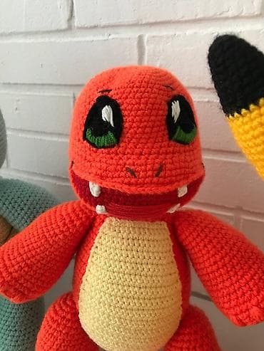 ре: Вязаная крючком игрушка «Чармандер» - Авторская мягкая игрушка — 1