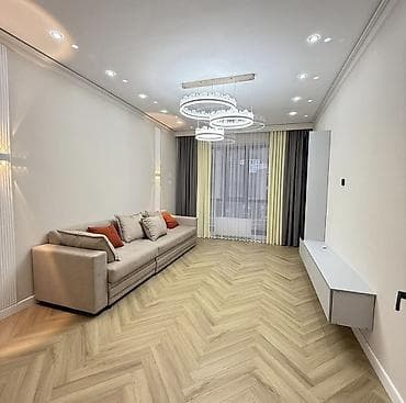 binar: 2 комнаты, 77 м², Асанбай мкр Элитка, 2 этаж, Евроремонт — 7