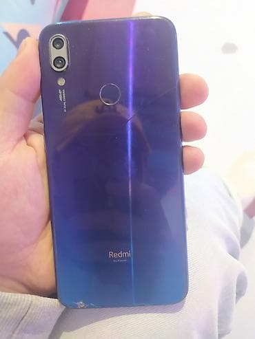 nintendo switch lite: Redmi, Redmi Note 7, Б/у, 64 ГБ, цвет - Синий, 2 SIM — 2